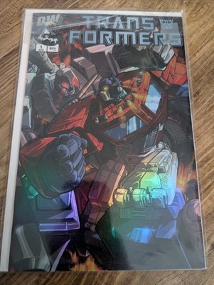 Transformers # 1 Chromium Variant Dreamwave image comics