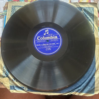 Prelude a L'apres-midi D'un Faune - 78rpm Shellac L 1772 Ax1308 - Image 1 of 4