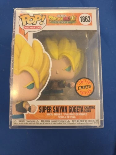 Figura Vinilo Funko Pop #1863 Super Saiyan Gogeta Charting Kidan Chase Variante