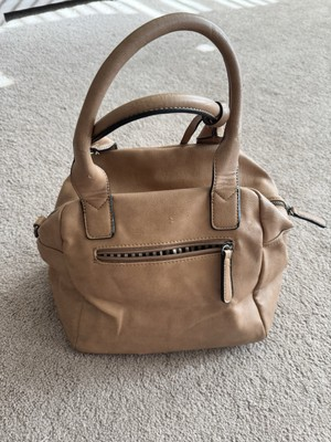 #ad #ad Brown Leather Shoulder Purse