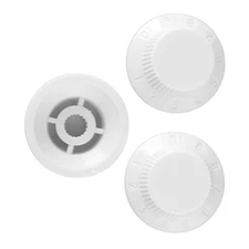 3Pcs Guitar Control Knob 1 Volume 2 Tone Fit Top Plastic Set Kit Instrument Acc
