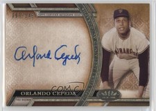 2015 Topps Tier One Acclaimed Auto /149 Orlando Cepeda #AA-OC Auto HOF 0b0