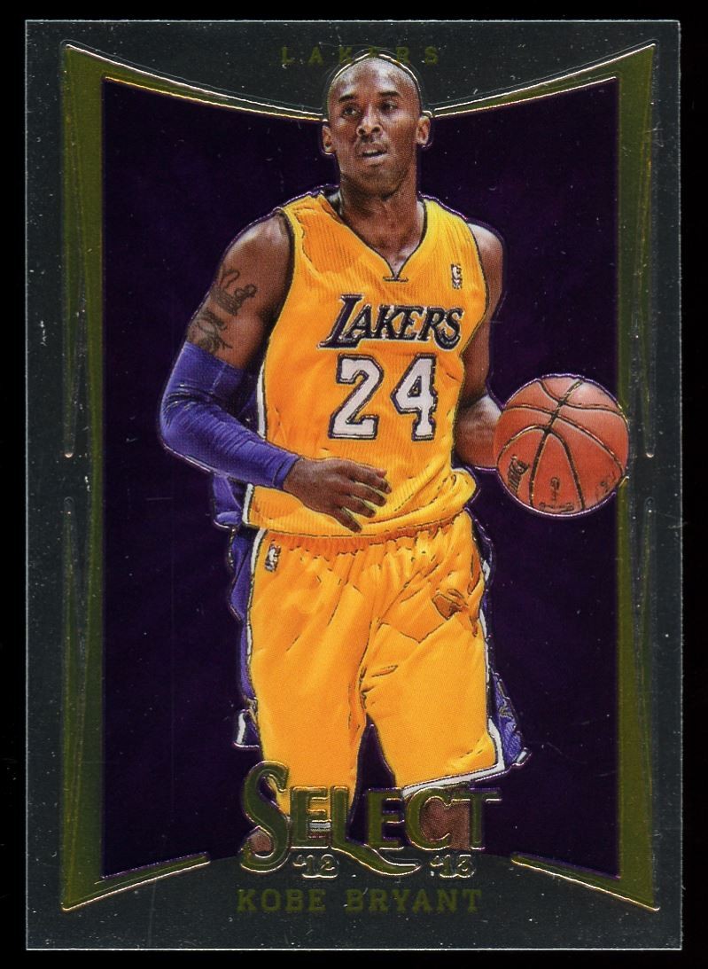 2012-13 Panini Select #54 Kobe Bryant