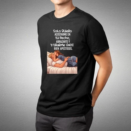 Funny T-Shirt gift Mexican 107 Unos Apestosos Encima Pecho Abrazos Sexy Humor - product listing photo