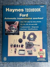 Haynes Ford Automatic Transmission C3 C4 C5 C6 Aod Axod Manual Book 10355 Haynes Ford Automatic Transmission C3 C4 C5 C6 Aod Axod Manual Book 10355