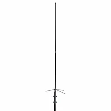 Tram 1480-B 200-Watt Dual-Band 2-Section Base Antenna 8'4" Black