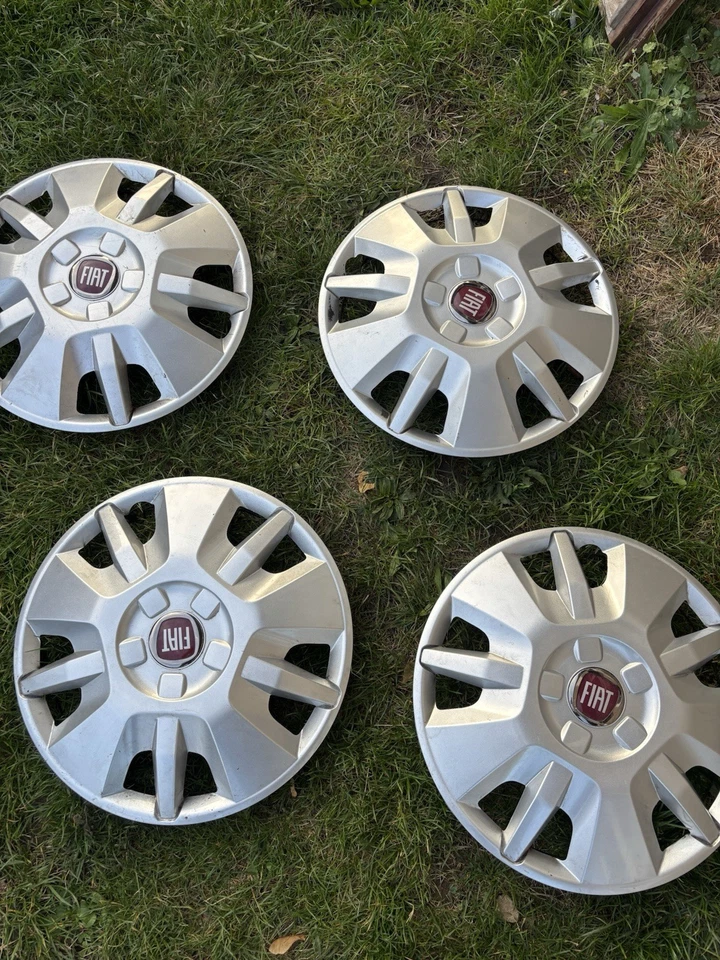 4x originale Fiat Radkappen – gebraucht, guter Zustand 15 Zoll 1374086080 - Bild 1 von 4