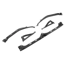 For Toyota Tacoma 2005-2011 5Pcs Front Bumper Outer + Centre + Stay Brackets