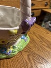 Disney 2000 Welcomes Winnie The Pooh Ceramic Easter Basket FTD Piglet Eeyore — photo 10