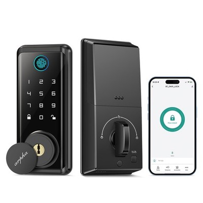 Security Smart Lock Fingerprint Keyless Entry Door Lock Wi-Fi Deadbolt Autolock