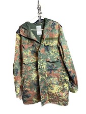 Men's Vintage German Army Gore-Tex Flecktarn Camo Parka