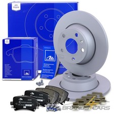 ATE BREMSSCHEIBEN Ø286 +BREMSBELÄGE SATZ HINTEN FÜR AUDI TT 8J3 8J9
