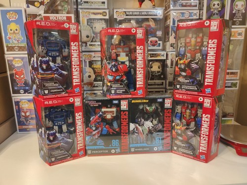 Transformers R.E.D.and.studio Serie.Perceptor.wheeljack.soudwave.optimus.lot 7