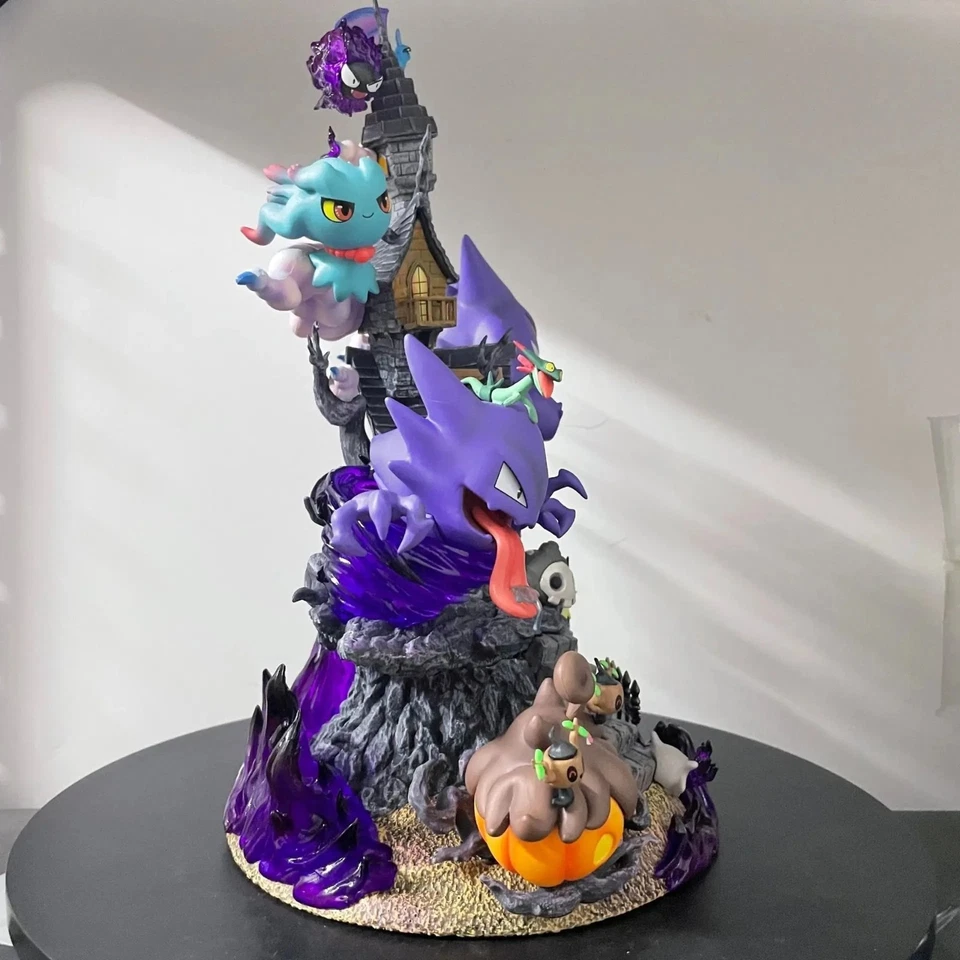 ✅ Figurine Style Pokémon Ectoplasma 31 cm - Série GK EGG Statue de Collection - Photo 4/4