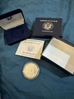 2006 American Eagle 1 oz Satin UNC Silver Bullion $1 Coin w/ Box & COA