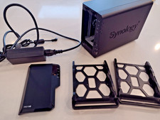 Synology DS218+ Plus, DiskStation 2 bay NAS, 10gb upgraded RAM, no disks, VGC