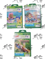 Leapfrog LeapTV EducationGame Lot Disney Captain Jake-Bubble Guppies-kart Racing