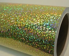 Holographic SEQUINS Sign Vinyl, Fantasy Sparkle Glitter , Choose Color + Size