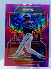 2022 Panini Prizm Prizms Purple #190 Josh Bell T2