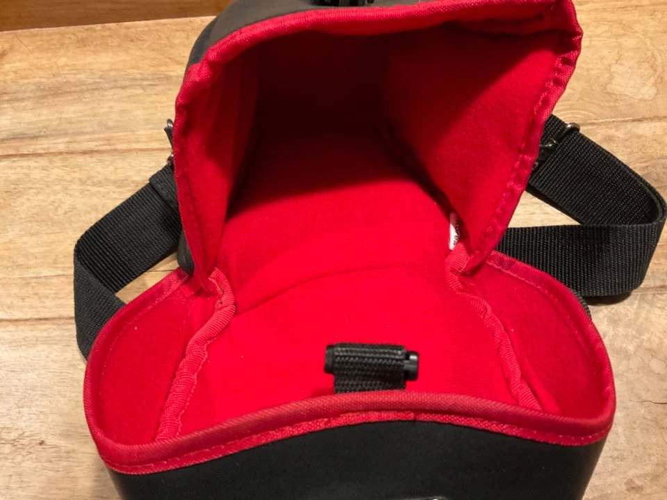 BOLSA DE TRANSPORTE VINTAGE SAKAR 35MM CÂMERA USADA - Imagem 4 de 4