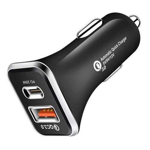 Dual USB PD Type-C Car Charger 20W Fast Charge Adapter - Picture 7 of 8