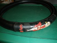 Classic Betty Boop Car Truck Steering Wheel Cover 15 Black And Red 2009 Classic Betty Boop Car Truck Steering Wheel Cover 15 Black And Red 2009
