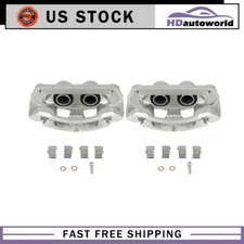 2x For 2013-2019 Ford F-250 F-350 Super Duty Rear Brake Calipers With Bracket