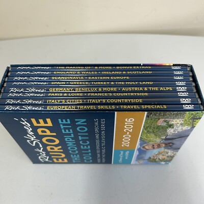 Rick Steves' Europe: The Complete Collection 2000-2016 DVD 16 Disc