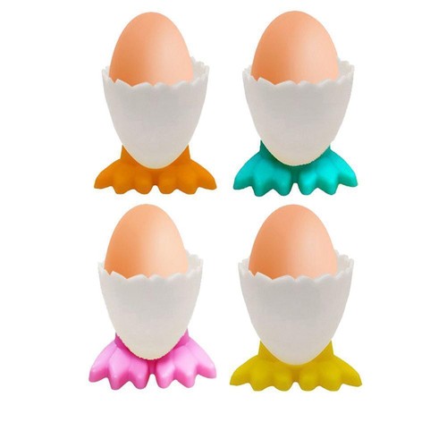 Egg tray household children's cartoon plastic cute high-foot chicken cu GXO S9U4 - Picture 15 of 25