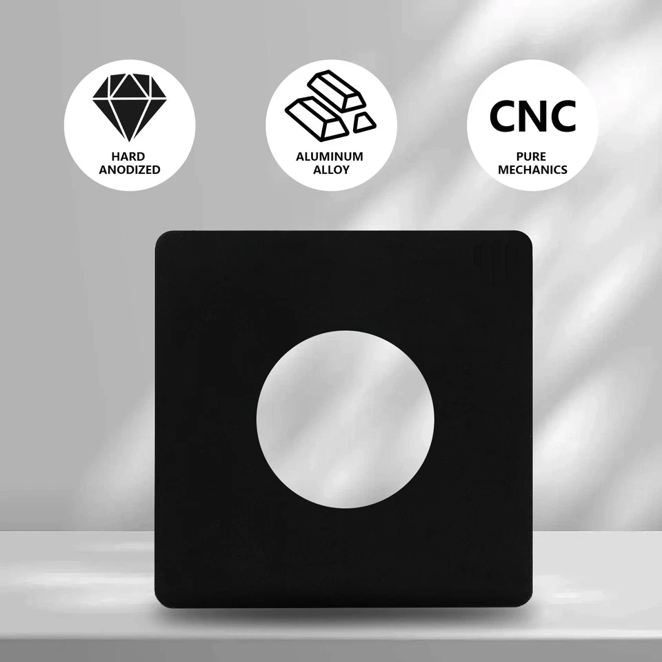 New Compur Prontor Copal #0 Lens Board 80x80mm For Horseman 45FA 45HD VH-R - Image 4 of 4