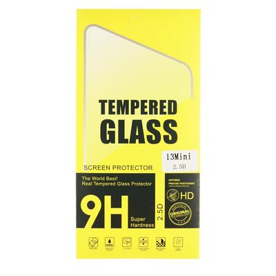 Apple iPhone 13 mini tempered glass screen protector cover