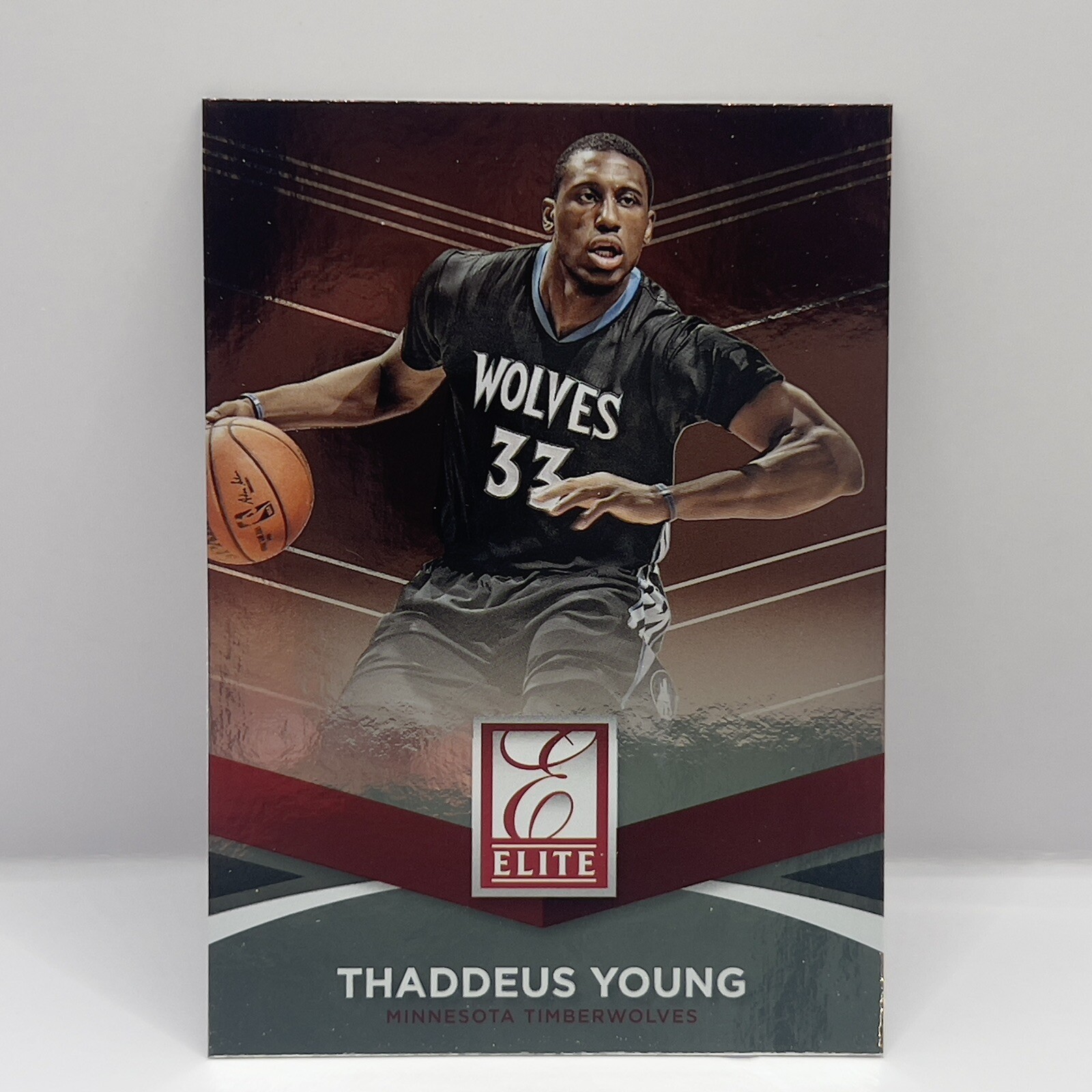2014-15 Panini Donruss Basketball Thaddeus Young Elite #5 Minnesota Timberwolves