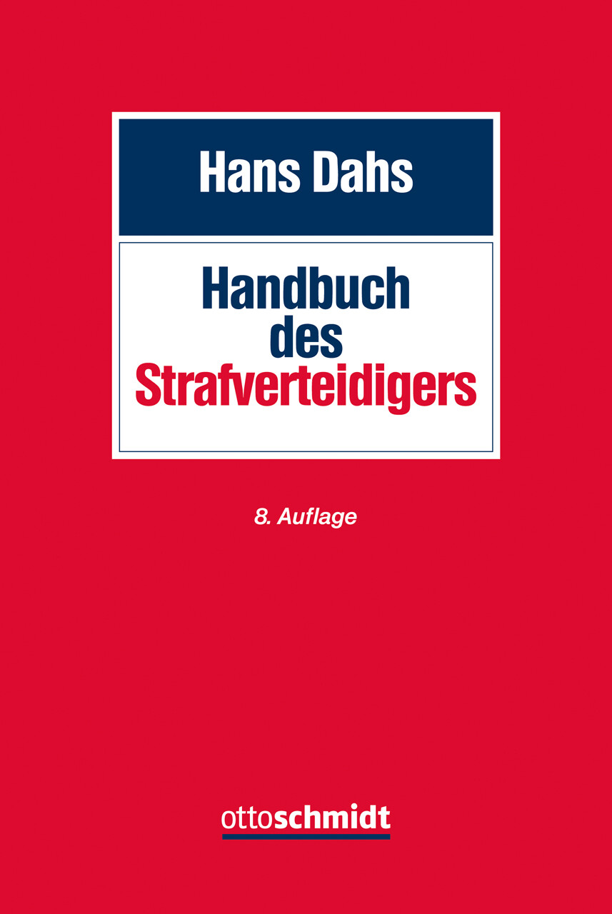 Thumbnail - Handbuch Des Strafverteidigers Hans Dahs