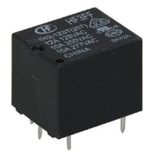 12VDC, 10A SPDT Relay by Hongfa (HF3FF/012-1ZST)