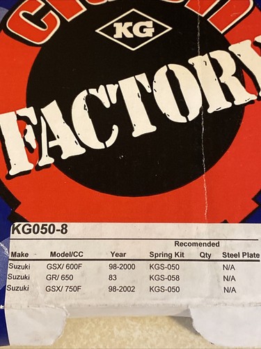 KG Powersports Clutch Disc Set | KG050-8 - Picture 7 of 7