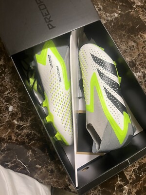 Adidas Predator Accuracy.1 FG GW4569 White & Green Football Soccer