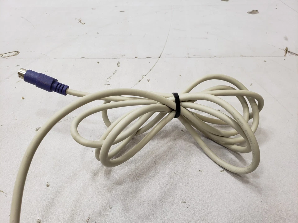 Dell SK-6000 E Ergonomic PS/2 PC Keyboard 6 Pin Connector Untested / For Repair - Image 4 of 4