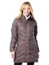 Kjus Women's Ladina Jacket Size 36 (s) Bracken With Fur Hood