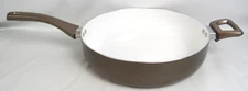 T-FAL 12" Frying Pan Non Stick Saute Fry Pan 5 QT BRONZE