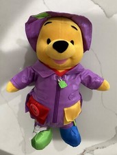 Fisher Price WINNIE THE POOH Help Me Dress/Learn Colors Plush 14  Talks - VIDEO