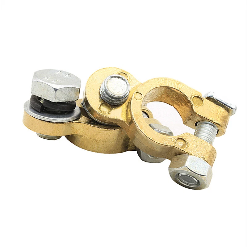 Cabezal de terminal de cable poste de batería autobuses para autocar camión M10/8 de alta resistencia latón × 2 piezas Foto 2 de 4