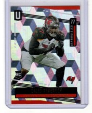 CALEB BENENOCH 2019 Unparalleled ROOKIE CARD CUBIC #149 (080/135) UCLA Tampa Bay
