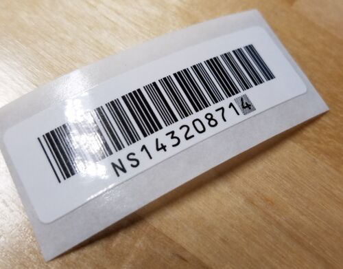 Nintendo 64 N64 Consola reemplazo código etiqueta de número de serie solamente | eBay
