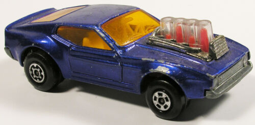 MATCHBOX 10 FORD BOSS MUSTANG PISTON POPPER ROLAMATICS VINTAGE LESNEY ENGLAND - Picture 3 of 5