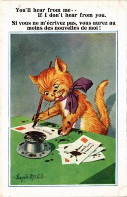 PC CATS YOU'LL HEAR FROM ME, IF I DON'T HEAR FROM YOU. (a2024)