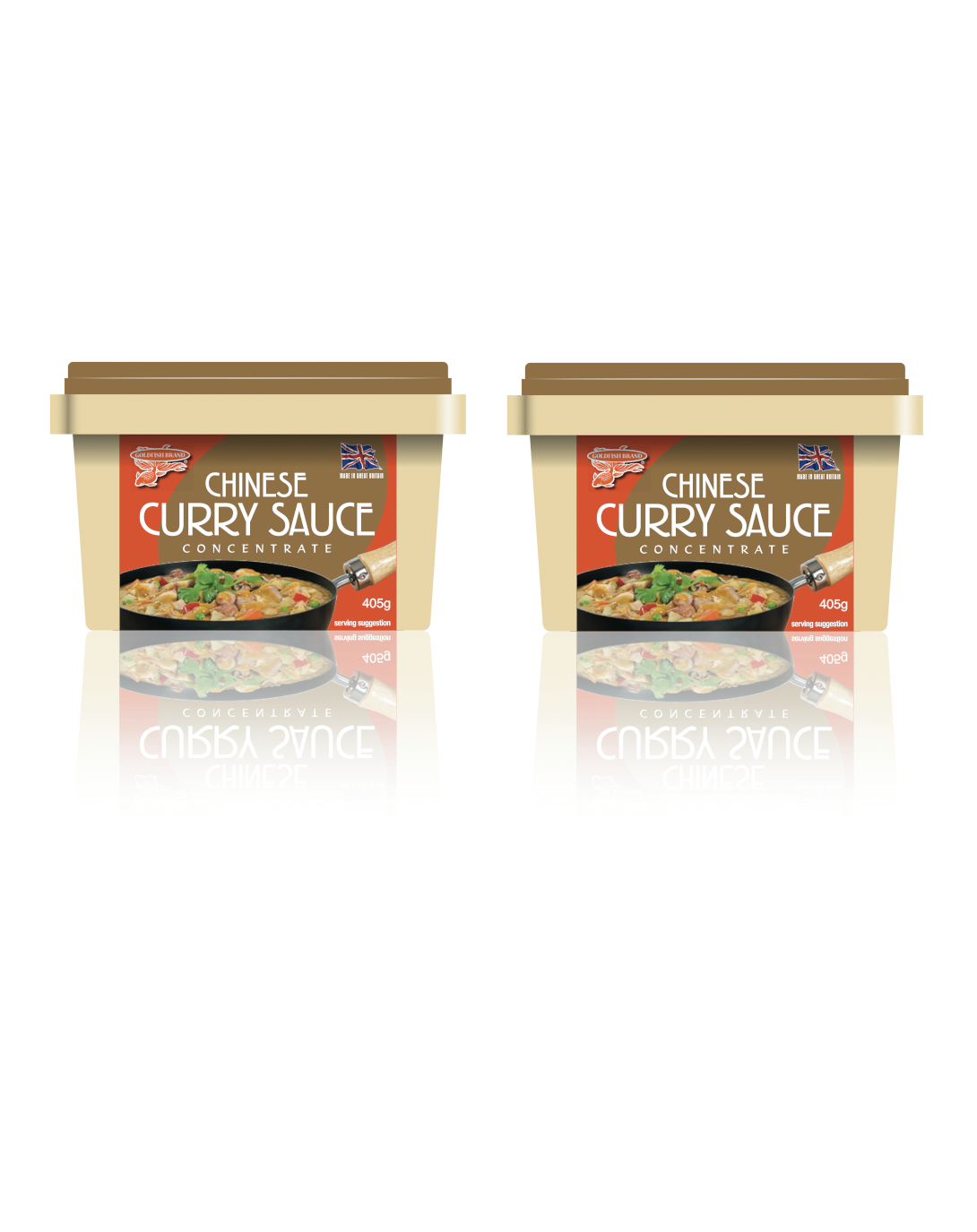 2x Goldfish Japanese, Madras & Chinese Style Curry Sauce Paste 405g eBay