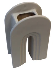 New Modern Art Deco Nordic White Tall Arch Large Ceramic Flower Vase Room Decor