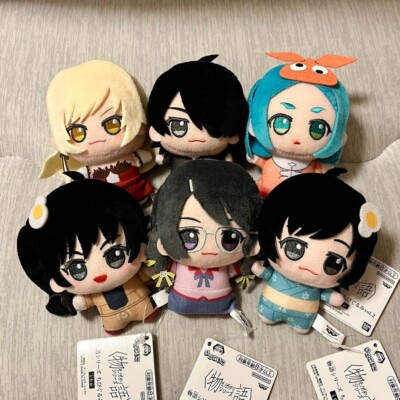 Monogatari Series Chibigurumi Vol.2 Bakemonogatari Plush Mascot 6-type set New