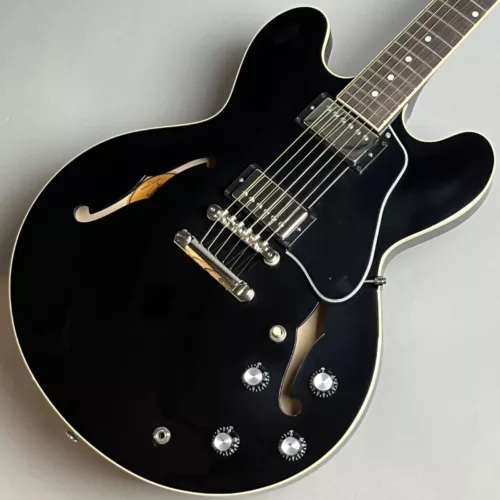 Gibson Acoustic Electric Guitar ES 335 Vintage Ebony with Hard Case From JAPAN