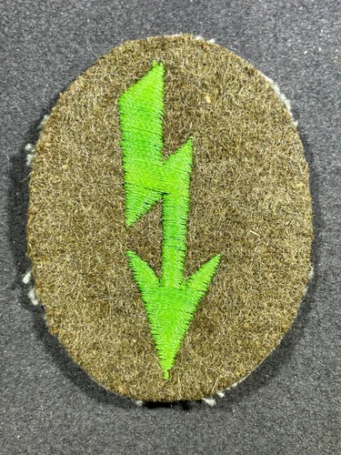 WW2 WWII German Military Heer Army Panzergrenadier Signal Uniform Patch Original